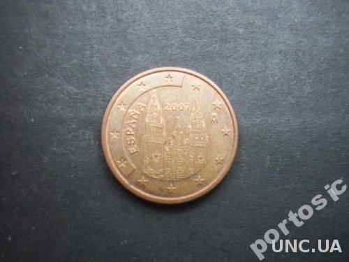5 евроцентов Испания 2007

