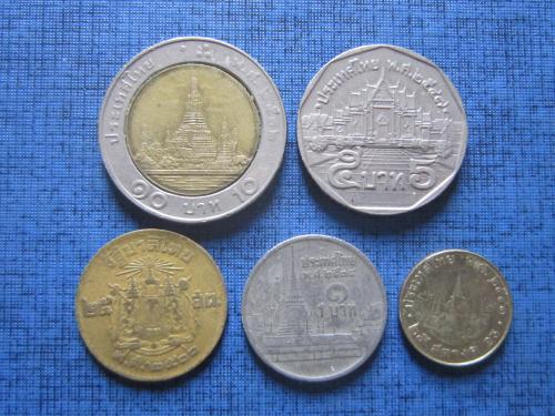 5 монет Таиланд ходячка одним лотом