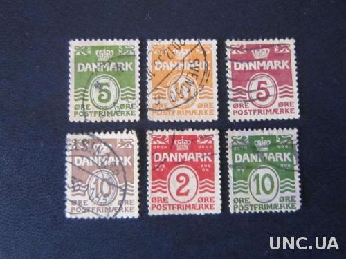 6 марок Дания стандарт
