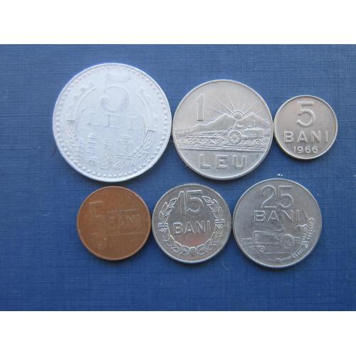6 монет Румынии одним лотом хорошее начало коллекции