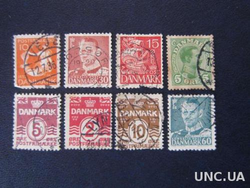 8 марок Дания стандарт
