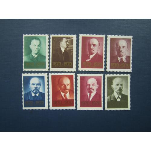 8 марок СССР 1970 Ленин 100 лет MNH