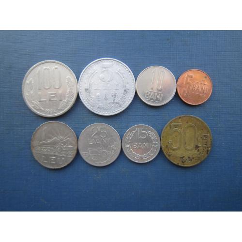 8 монет Румунії одним лотом гарний початок коллекції