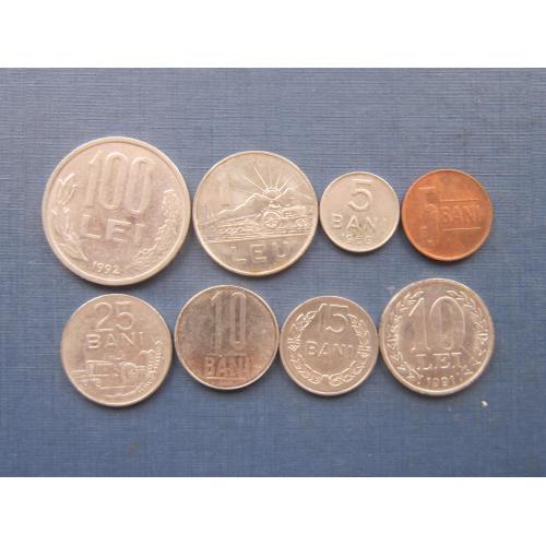 8 монет Румынии одним лотом хорошее начало коллекции
