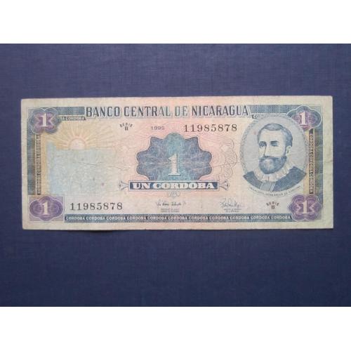 Банкнота 1 кордоба Никарагуа 1995