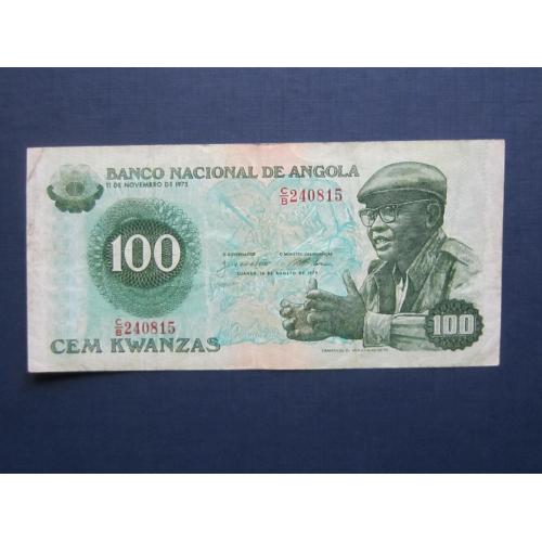 Банкнота 100 кванза Ангола 1979 состояние VF