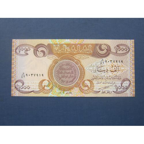 Банкнота 1000 динаров Ирак 2003 UNC пресс