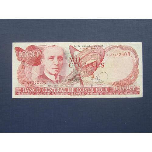 Банкнота 1000 колон Коста-Рика 2005