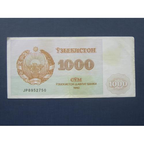 Банкнота 1000 сум Узбекистан 1992