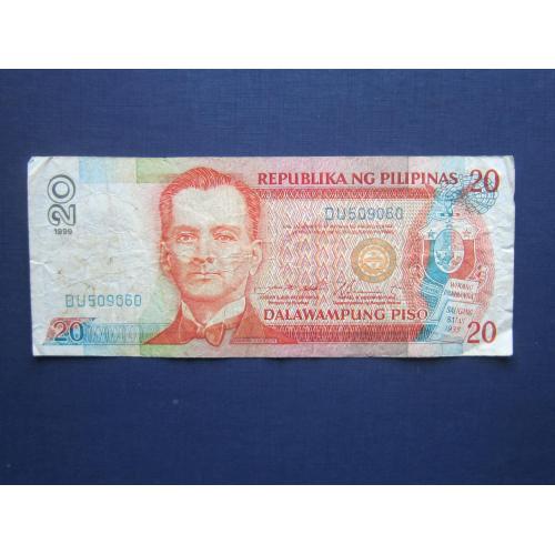 Банкнота 20 писо Филиппины 1999