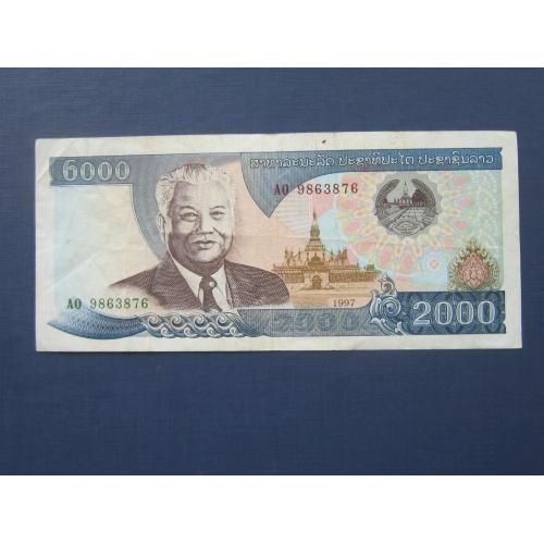 Банкнота 2000 кип Лаос 1997