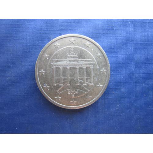 Монета 50 евроцентов Германия 2004 G