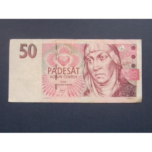 Банкнота 50 крон Чехия 1997