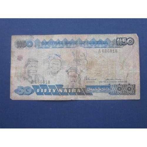 Банкнота 50 найра Нигерия 1991