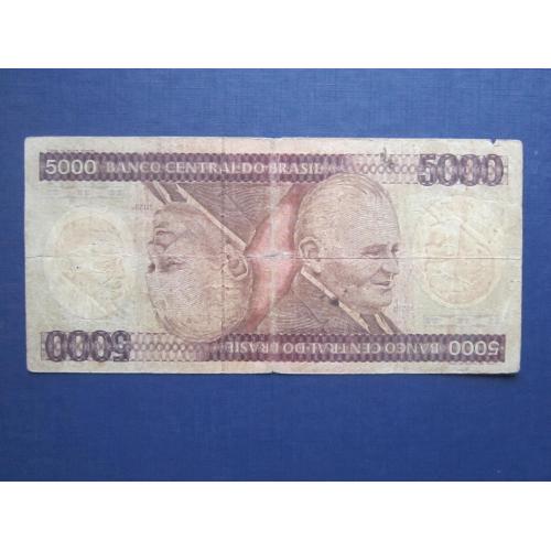 Банкнота 5000 крузейро Бразилия 1981