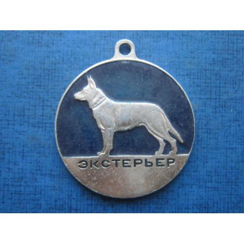 Кинологическая медаль жетон Служебная собака немецкая овчарка