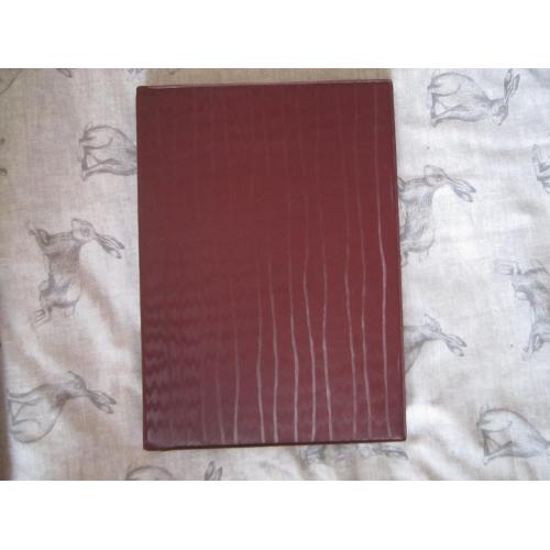 Клясер альбом для марок б/у в гарному стані всі полоски не пошкоджені 22х31 см 10 аркушів