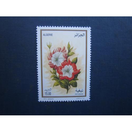 Марка Алжир 2013 флора квіти MNH КЦ 1.2 $