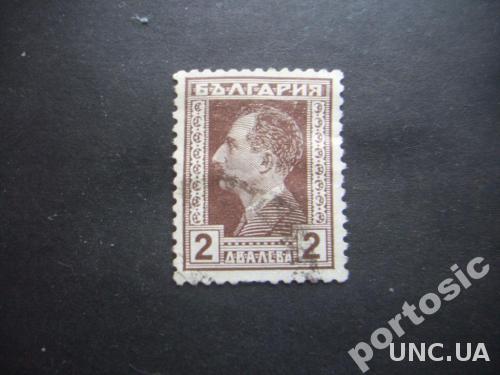 марка царство Болгария 1928 2 лева
