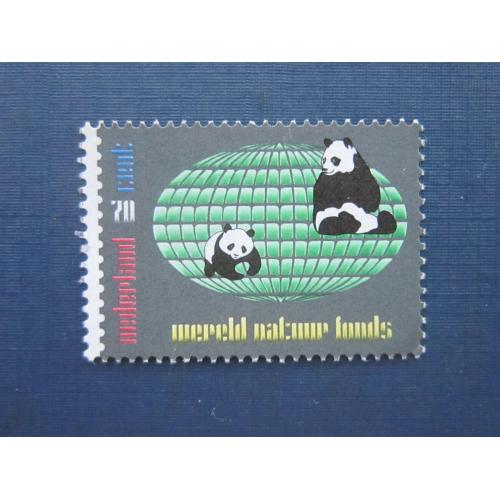 Марка Нидерланды 1984 фауна панда WWF MNH