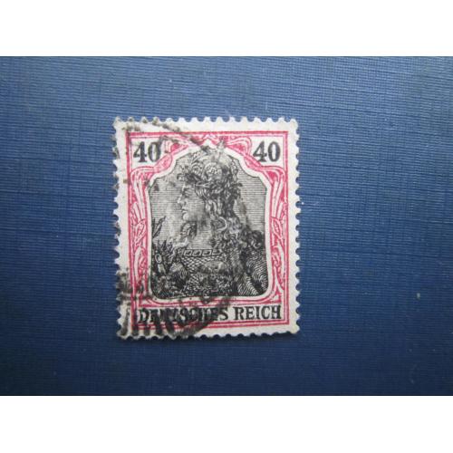 Марка Німеччина імперія 1902 стандарт 40 пф без ВЗ гаш КЦ 1.75 $