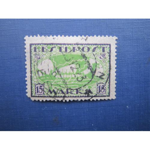 Марка Румыния 1890 Король Карл I 25 бани гаш КЦ 3.2 $