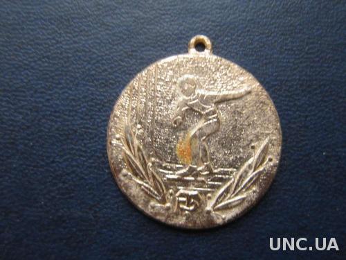 медальон ТР конькобежный спорт Трудовые резервы
