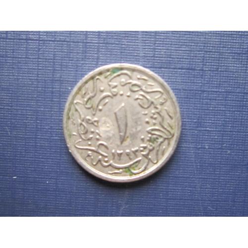 Монета 1/10 гирша Египет 1894 (1293 + 20) нечастая