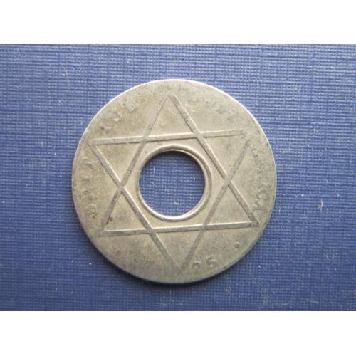 Монета 1/10 пенни Британская Западная Африка 1925