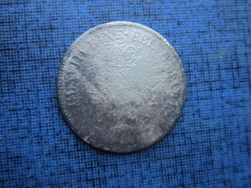 Монета 1/12 таллера Германия Бруншвик-Каленбург-Ганновер 1848 ? серебро
