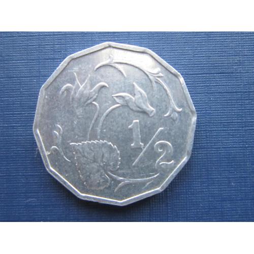 Монета 1/2 цента Кипр 1983