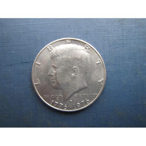 Монета 1/2 половина долара США 1976 Кенеді ювілейка 200 років незалежності
