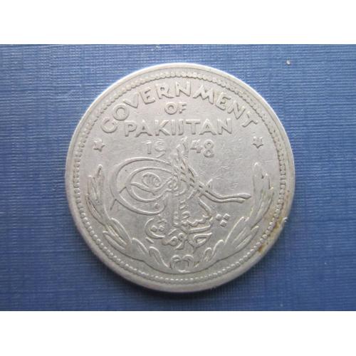 Монета 1/2 рупии Пакистан 1948