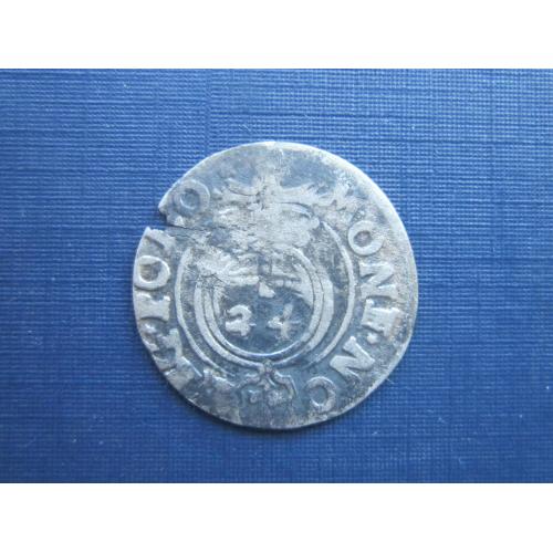 Монета 1.5 грошей полторак Польша 1625 Сигизмунд III серебро