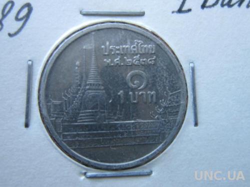Монета 1 бат Таиланд 1989
