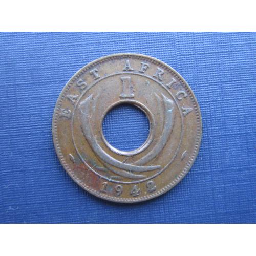 Монета 1 цент Британская Восточная Африка 1942