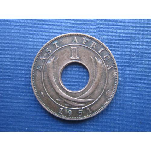 Монета 1 цент Британская Восточная Африка 1951