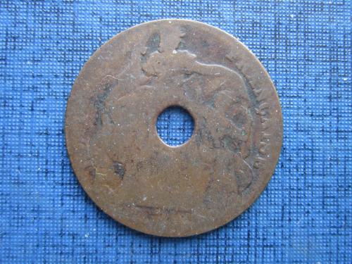 Монета 1 цент Индокитай Французский 1908-1939