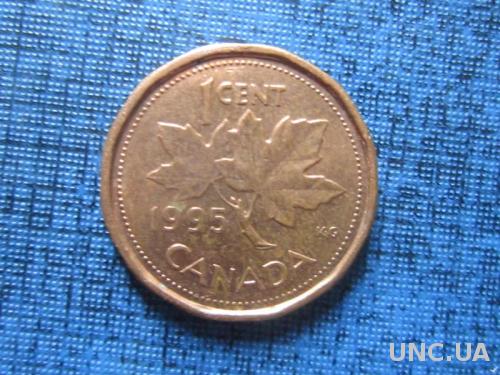 Монета 1 цент Канада 1995
