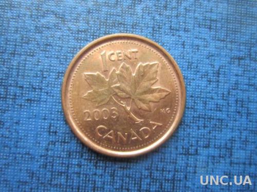 Монета 1 цент Канада 2003 №1 Р
