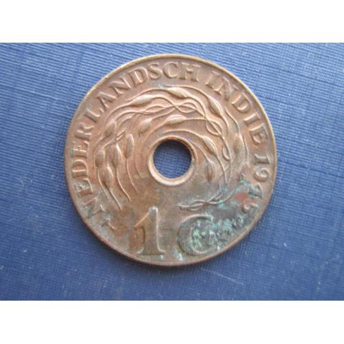 Монета 1 цент Нидерландская Индия 1945