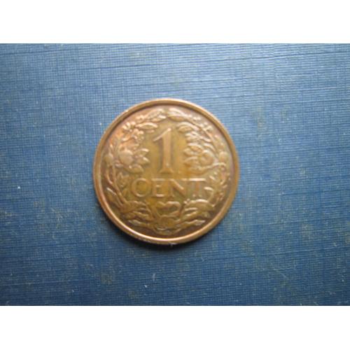 Монета 1 цент Нідерландські Антильські острови 1968 стан