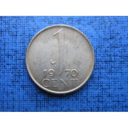 Монета 1 цент Нидерланды 1970