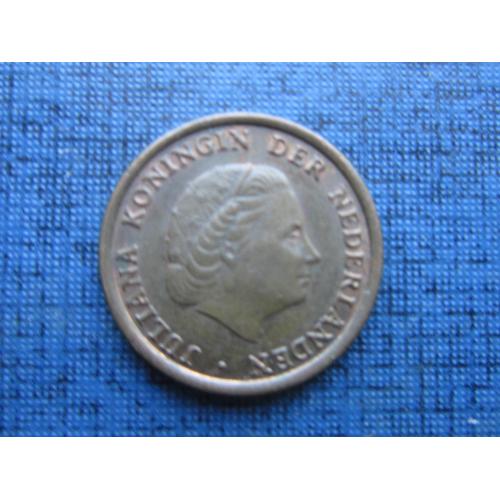 Монета 1 цент Нидерланды 1971