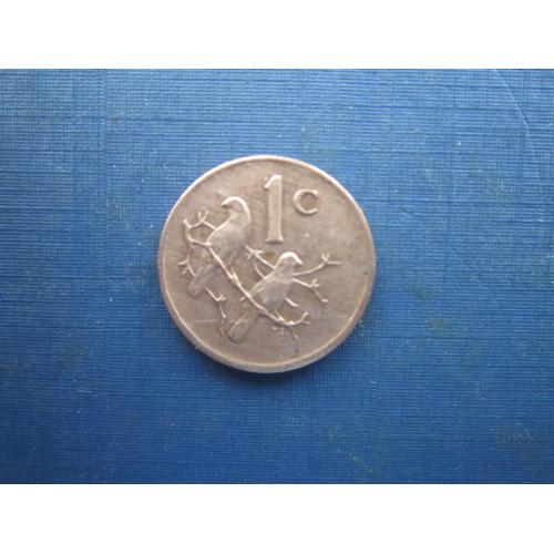 Монета 1 цент ПАР 1977 фауна птахи