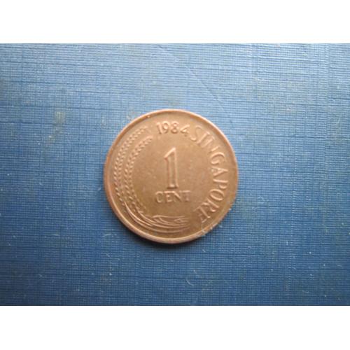 Монета 1 цент Сінгапур 1984