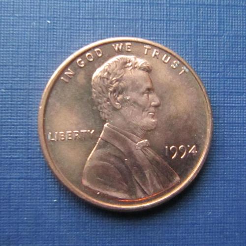Монета 1 цент США 1994 