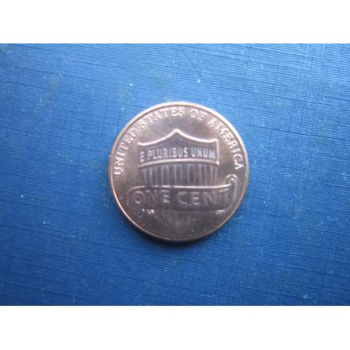 Монета 1 цент США 2016 щит