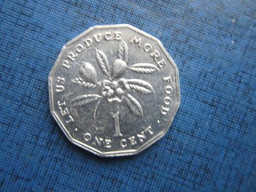Монета 1 цент Ямайка 1986 ФАО