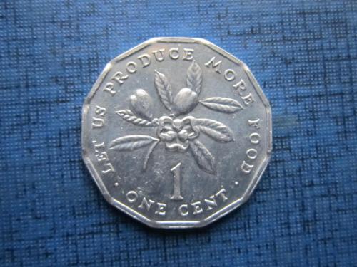 Монета 1 цент Ямайка 1991 ФАО